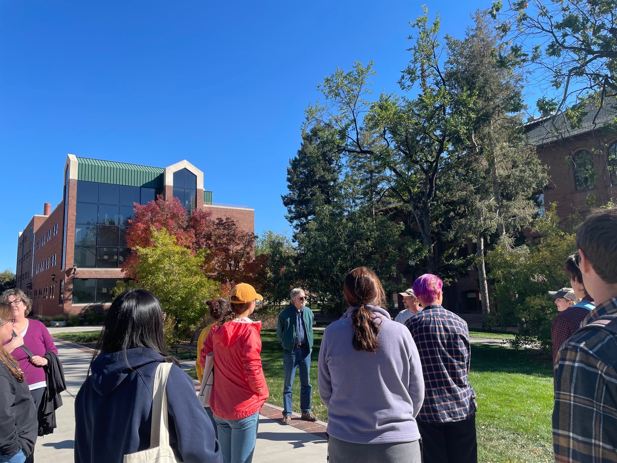 Campus Tree Tour on October 11, 2021. <span class="cc-gallery-credit">[Mae Rohrbach]</span>